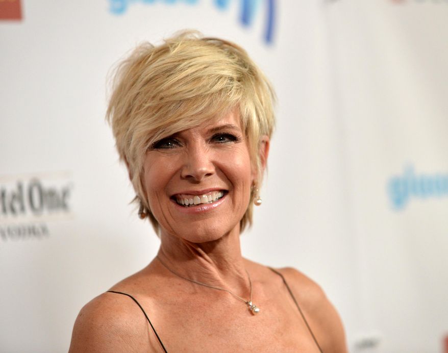FILE - In this April 12, 2014 file photo, Debby Boone arrives at the 25th Annual GLAAD Media Awards in Beverly Hills, Calif. While Julie Andrews is the actress we most closely associate with the role of Maria, in "The Sound of Music," she was not the first or last to play it. Boone tried her hand at Maria with the New York City Opera in 1990. (Richard Shotwell/Invision/AP, File)