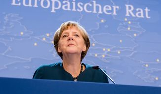 German Chancellor Angela Merkel is among the women mentioned as potential candidates for U.N. secretary-general. (AP Photo)