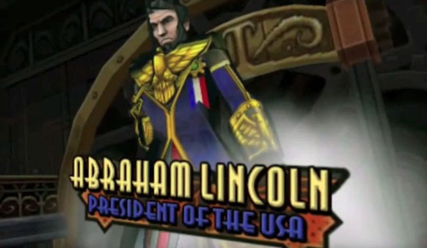 President Abraham Lincoln sends out an elite group of warriors to stop and alien invasion in Victorian London in the turn-based, strategy video  game Code Name S.T.E.A.M.