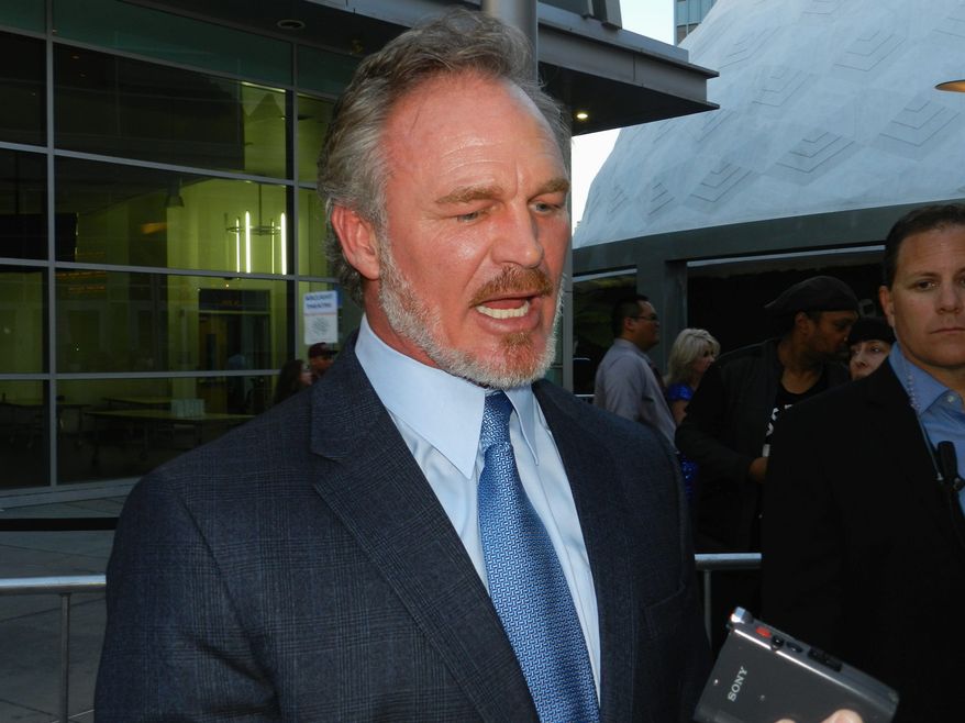 Red Carpet Interview with Brian Bosworth for the film "Do You Believe?"
Photo credit by DAVE KAPP