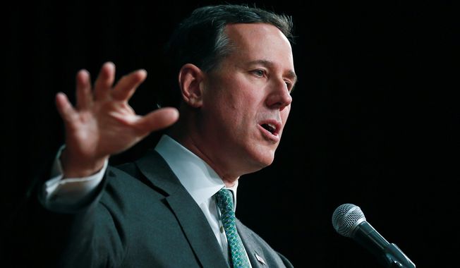 Dan Stein, president of the Federation for American Immigration Reform, said Thursday during a debate that former Sen. Rick Santorum is the strongest advocate for strict immigration in the GOP&#x27;s possible presidential candidate pool. (Associated Press)