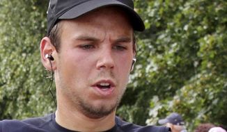 In this Sunday, Sept. 13, 2009 photo Andreas Lubitz competes at the Airportrun in Hamburg, northern Germany. Germanwings co-pilot Andreas Lubitz appears to have hidden evidence of an illness from his employers, including having been excused by a doctor from work the day he crashed a passenger plane into a mountain, prosecutors said Friday, March 27, 2015.  The evidence came from the search of Lubitz&#39;s homes in two German cities for an explanation of why he crashed the Airbus A320 into the French Alps, killing all 150 people on board. (AP Photo/Michael Mueller)