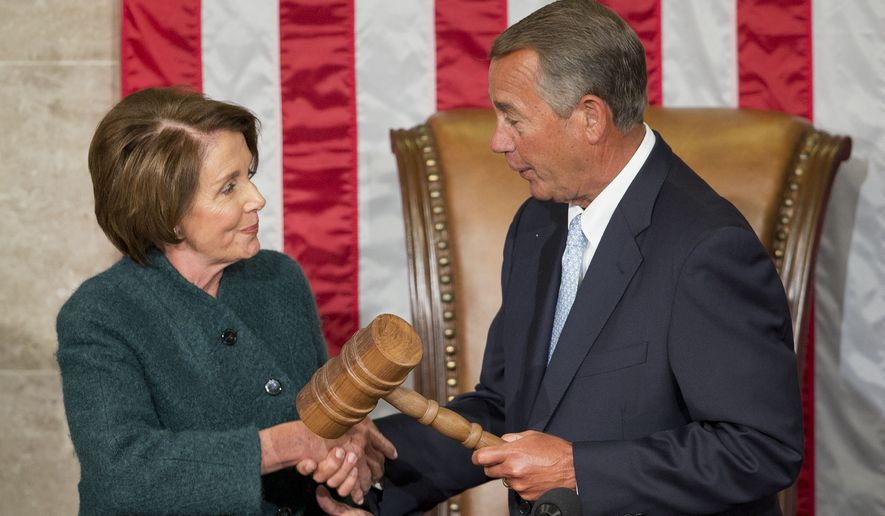 House Speaker John A. Boehner and Minority Leader Nancy Pelosi reached a rare bipartisan accord with last month&#39;s passage of H.R. 2, which reforms Medicare physician reimbursements. (Associated Press)
