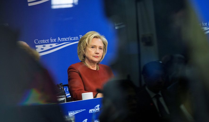 Former Secretary of State Hillary Rodham Clinton belatedly provided some emails nearly two years after she left the State Department, leaving the Obama administration to decide how to handle the matter. (Associated Press)