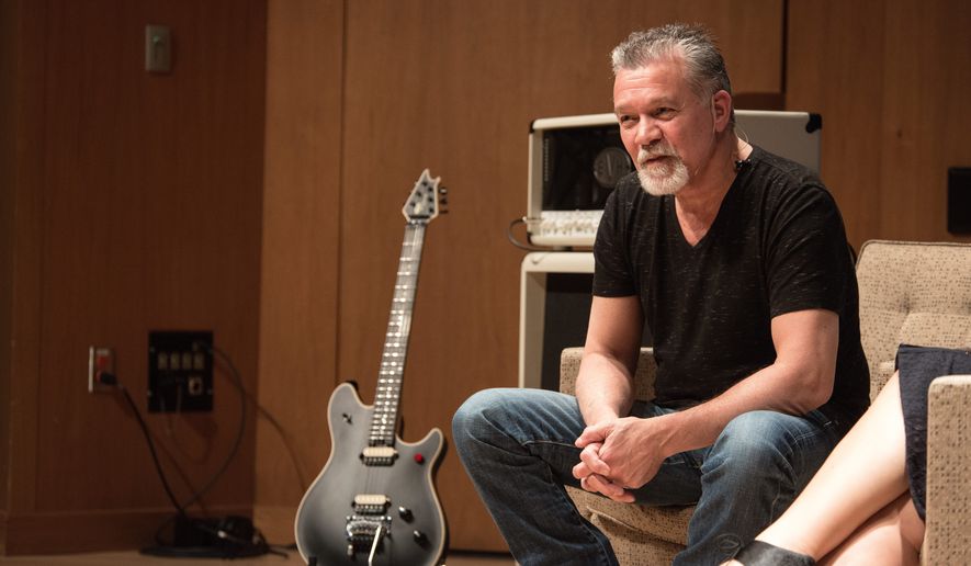 Guitarist Eddie Van Halen has been honored by the Smithsonian Institution for his contributions to American music. (Smithsonian Institution)