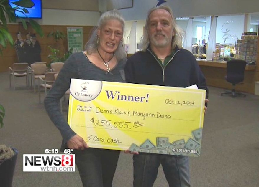 Two New Yorkers trying to rebuild their lives in Connecticut after Hurricane Sandy took their homes have won the lottery. (WTNH)