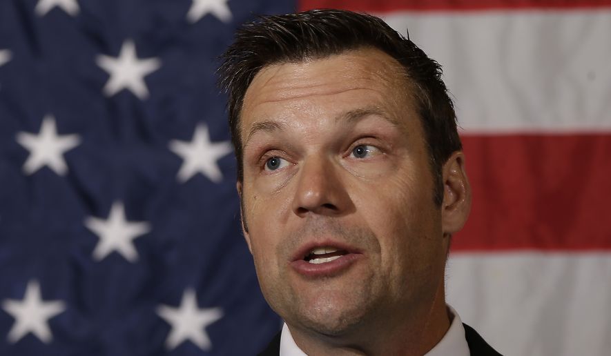 Kansas Secretary of State Kris W. Kobach, the lawyer for Mississippi and the agents, said the plaintiffs will either ask the appeals court to reconsider or else take their fight to the Supreme Court. (Associated Press)