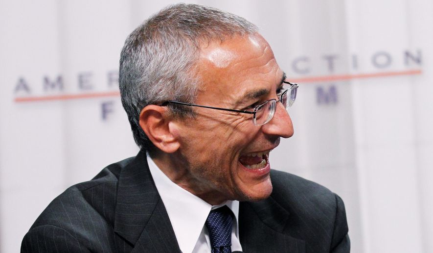 John Podesta, now chairman of Hillary Clinton for America, is on the team rebranding the Democratic Party&#39;s new presidential candidate. (Associated Press) ** FILE **