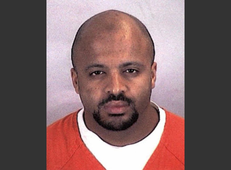CORRECTS SPELLING OF FIRST NAME TO ZACARIAS - FILE - This undated file photo provided by the Sherburne County Sheriff Office shows al-Qaida member Zacarias Moussaoui. Attorneys for Saudi Arabia say a judge should reject claims by families of victims of the Sept. 11 attacks that new evidence shows agents of the kingdom &amp;quot;directly and knowingly&amp;quot; helped the hijackers. They also urged the judge to disregard claims by Moussaoui, who says it was a lie that Saudi Arabia cut ties with al-Qaida in 1994. (AP Photo/Sherburne County, Minn., Sheriff&#39;s Office, File)