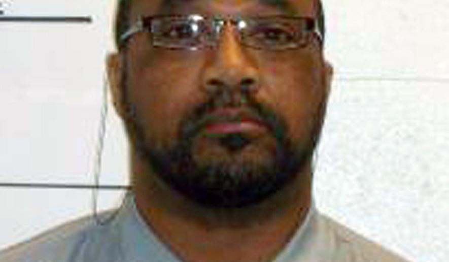 In the Feb. 10, 2014 photo provided by the Missouri Department of Corrections is Andre Cole. Cole, 52, is scheduled to die for killing a man in 1998 in a fit of anger over having to pay child support. (Missouri Department of Corrections via AP)