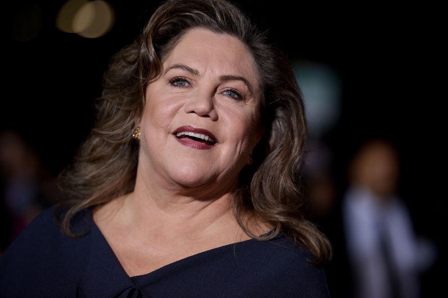 FILE- In this Nov. 3, 2014, file photo, Kathleen Turner arrives at the LA Premiere Of "Dumb And Dumber To" in Los Angeles. Turner and Ellen Burstyn will honor Holocaust Remembrance Day on Monday, April 13, 2015, by reading plays that deal with that dark moment in history. (Photo by Richard Shotwell/Invision/AP, File)