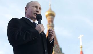 Israeli officials said the decision by Russian President Vladimir Putin to allow the missile system sale was a clear sign that Tehran is already cashing in on a tentative nuclear deal with world powers, a deal that includes an easing of sanctions on the Iranian economy and faces a deadline of the end of June for a final deal. (Associated Press)