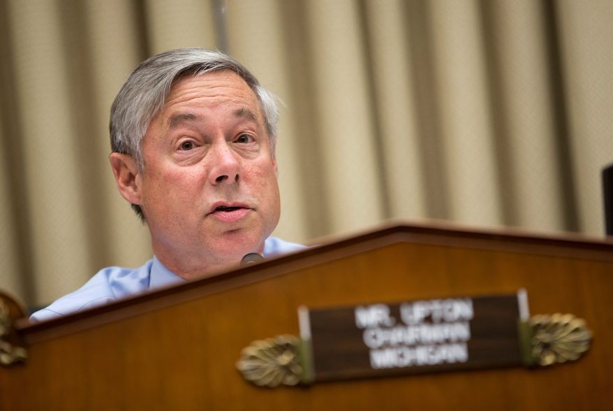 House Energy and Commerce Committee Chairman Fred Upton, Michigan Republican, said that it would be best to wait for the resolution of legal challenges to the EPA&#39;s Clean Power Act before implementing the plan. (Associated Press)