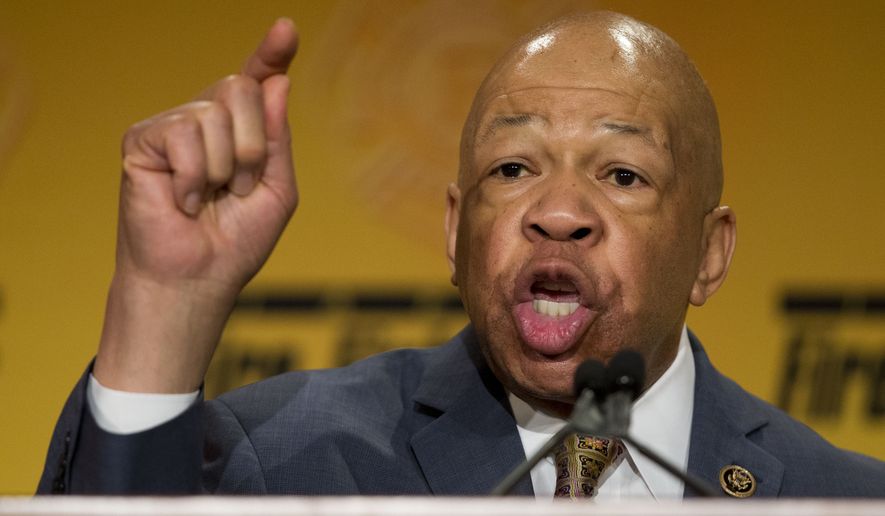 Rep. Elijah Cummings, Maryland Democrat, said the report depicted &quot;truly breathtaking recklessness&quot; and showed &quot;DEA agents as completely out of control.&quot; (Associated Press)