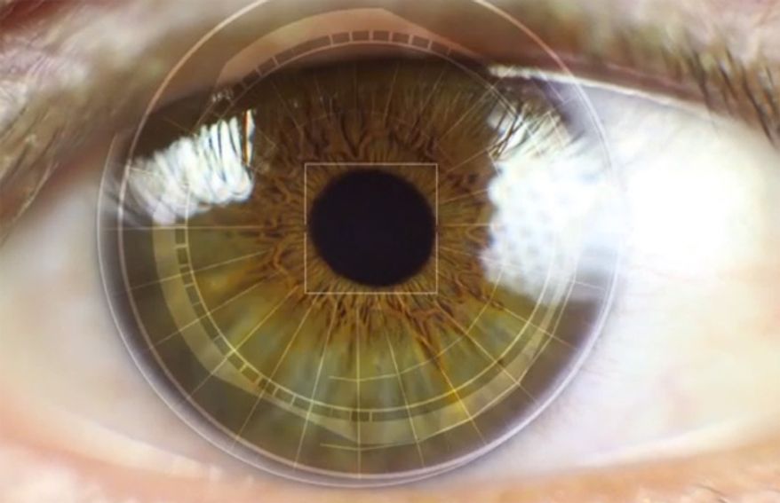 Researchers at Carnegie Mellon University College of Engineering have developed a long-distance eye scanner. (Image: CNN screenshot)