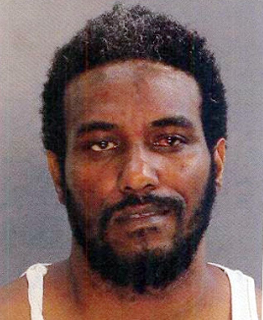 This undated photo provided by the Philadelphia Police Department shows Omar Lewis. Police say they've identified Lewis, a Jamaican national living in a nearby community, as a suspect in the Easter Sunday 2015 strangulation of a woman in West Philadelphia. (Philadelphia Police Department via AP)