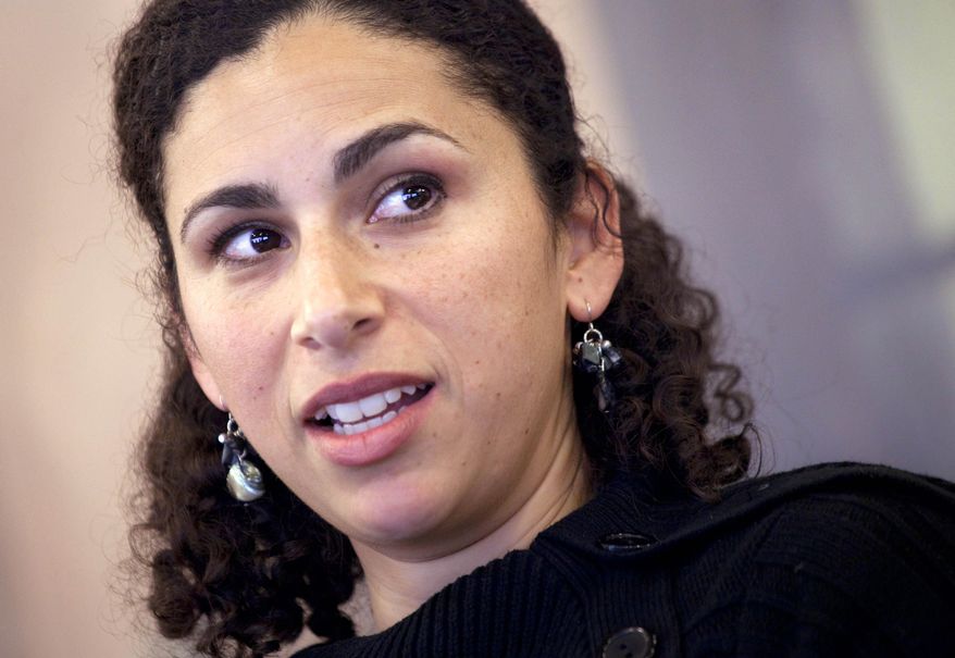 FILE - This Jan. 22, 2013 file photo shows Shoshana Hebshi, of Sylvania, Ohio. The American Civil Liberties Union said Tuesday, April 21, 2015 that the federal government will give Hebshi, who was strip-searched at a Detroit-area airport, $40,000 as compensation for being humiliated. (Kathleen Galligan/Detroit Free Press via AP) DETROIT NEWS OUT; TV OUT; MAGS OUT; NO SALES; MANDATORY CREDIT