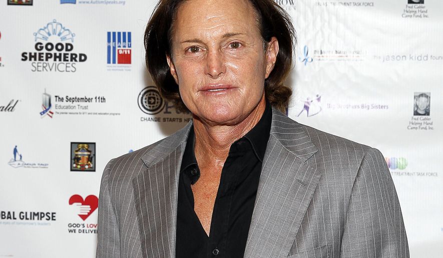 FILE - In this Sept. 11, 2013 file photo, former Olympic athlete Bruce Jenner arrives at the Annual Charity Day hosted by Cantor Fitzgerald and BGC Partners, in New York. ABC &#39;s Diane Sawyer will interview the former Olympic champion and patriarch of the Kardashian television clan in a two-hour interview airing on Friday, April 24. (Photo by Mark Von Holden/Invision/AP, File)
