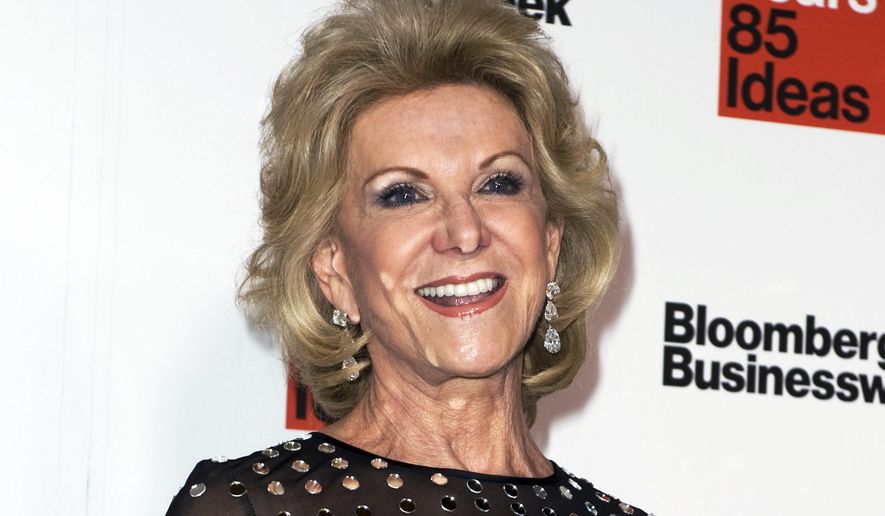 FILE - In this Dec. 4, 2014 file photo, Elaine Wynn attends Bloomberg Businessweek's 85th Anniversary celebration at the American Museum of Natural History in New York. Elaine Wynn failed Friday, April 24, 2015 to win re-election to the board of Wynn Resort Ltd.,the casino-hotel company she co-founded with ex-husband Steve Wynn - a development that ended a feud over the issue Shareholders who had to decide between re-electing Elaine Wynn or agreeing with a company recommendation to re-elect two other sitting board members ultimately sided with the company.(Photo by Stephen Chernin/Invision/AP, File)