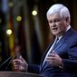 Former Speaker of the House Newt Gingrich, 76, has announced the launch of Gingrich 360, described as &quot;a full circle American consulting and media production group,&quot; with a focus on the nation&#39;s success. (Associated Press)