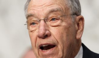 Senate Judiciary Committee Chairman Chuck Grassley, Iowa Republican, has been joined by other lawmakers from both sides of the aisle, as well as libertarians and the billionaire Koch brothers, in calling for reform to the criminal justice system. (Associated Press)