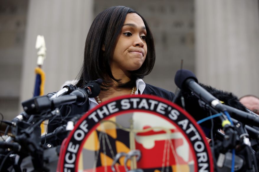 State&#39;s Attorney Marilyn Mosby faces challenges in prosecuting the police officers charged in the death of Freddie Gray. (Associated Press)