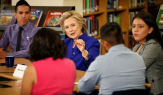 Democratic presidential candidate Hillary Rodham Clinton has released a bold immigration agenda that has activists and even the White House questioning just how much action she could take within the law if she becomes the nation&#39;s chief executive. (Associated Press)