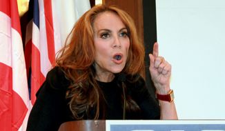 Pamela Geller&#39;s American Freedom Defense Initiative hosted the draw-Muhammad contest in Texas that two gun-wielding American Muslims tried to attack Sunday. (Associated Press)