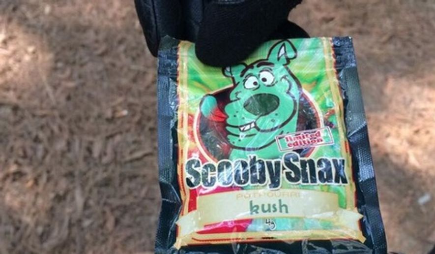 Scooby Snax, a Synthetic Cannabinoid. (Facebook: AACoPD)
