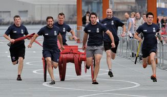 For the 16th World Police and Fire Games, scheduled to take place in Fairfax County in late June and early July, participants from police departments and fire companies from around the world compete in competitions similar to the Olympics. (World Police and Fire Games)