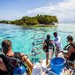 Belize is a top diving spot in the Caribbean, especially with the Great Blue Hole to explore and the world&#x27;s second-largest barrier reef nearby.