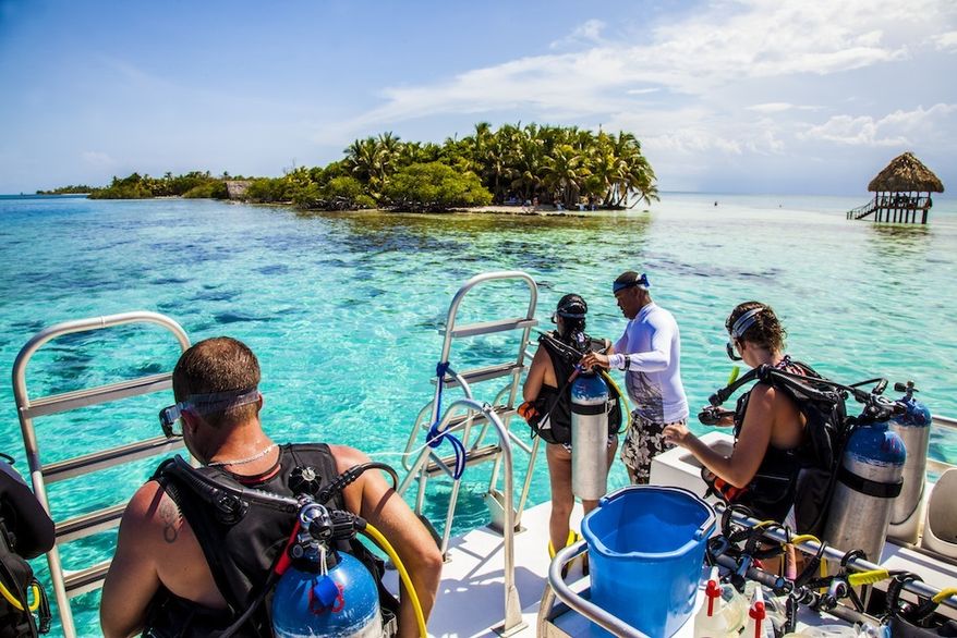 Belize is a top diving spot in the Caribbean, especially with the Great Blue Hole to explore and the world&#39;s second-largest barrier reef nearby.