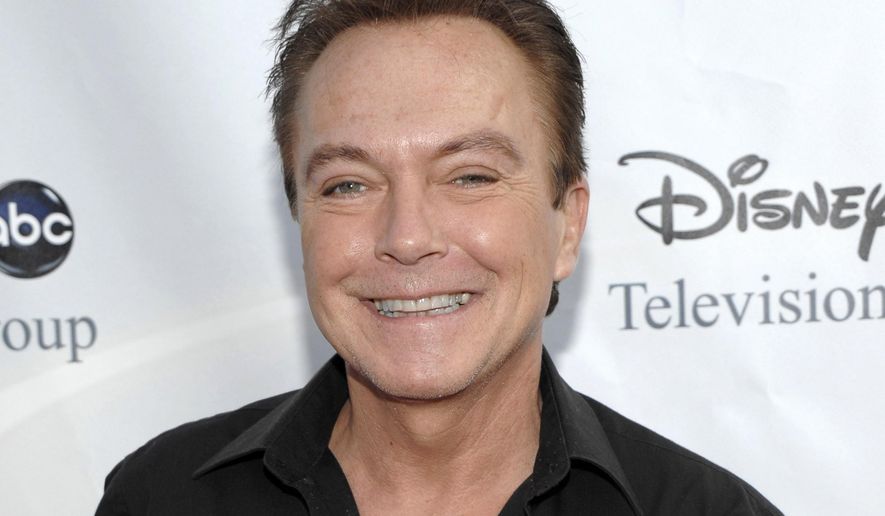 FILE - This Aug. 8, 2009 file photo shows actor-singer David Cassidy, best known for his role as Keith Partridge on "The Partridge Family," arrives at the ABC Disney Summer press tour party in Pasadena, Calif. The seventies heartthrob Cassidy’s drunken driving case in upstate New York is closed. The 65-year-old former star of “The Partridge family” pleaded guilty in September 2014 to a misdemeanor charge of driving while intoxicated. He was sentenced in absentia on Tuesday, May 12, 2015. (AP Photo/Dan Steinberg, File)
