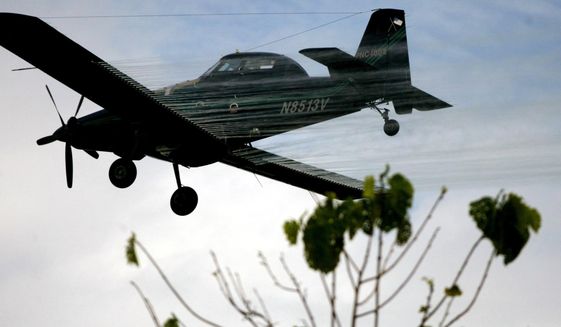 Colombian Ambassador Juan Carlos Pinzon said coca growers have adjusted to the easing of harsh eradication efforts backed by successive U.S. governments, coating the coca leaves with jelly to frustrate aerial spraying and planting the coca amid legal crops or in national parkland. (Associated Press/File)