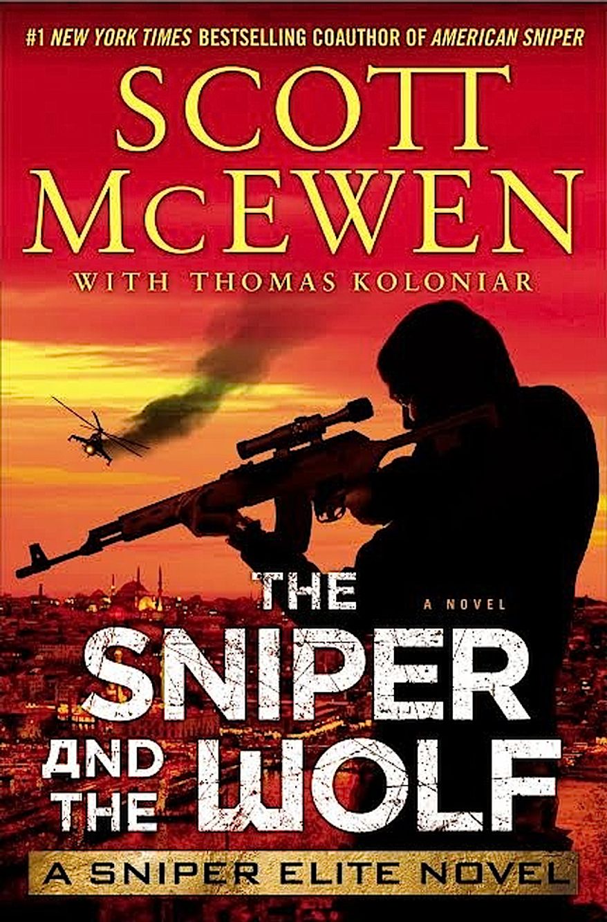 The co-author of 'American Sniper' has pushed the military thriller book genre even further - the "Sniper Elite' novel series.