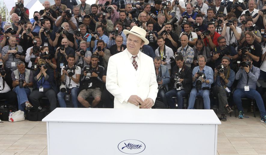 John C Reilly poses for photographers during a photo call for the film Tale of Tales, at the 68th international film festival, Cannes, southern France, Thursday, May 14, 2015. (AP Photo/Lionel Cironneau)