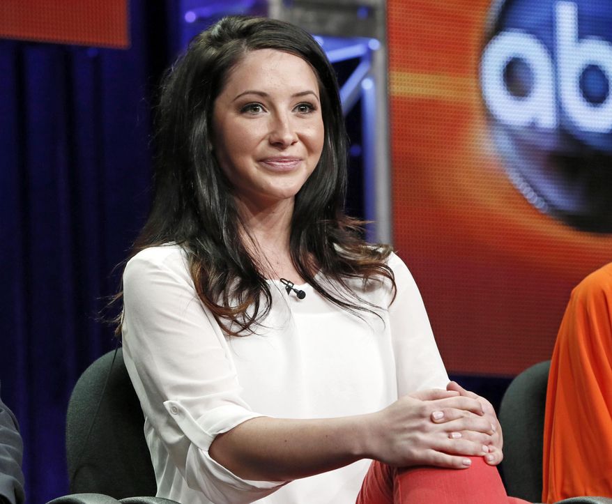 FILE - In this July 27, 2012 file photo, Bristol Palin attends the "Dancing with the Stars: All Stars" panel at the Disney ABC Television Critics Association session in Beverly Hills, Calif. Former Alaska Gov. Sarah Palin says her daughter, Bristol, won't marry Medal of Honor recipient Dakota Meyer. The former Republican vice presidential candidate wrote Monday, May 18, 2015, on her verified Facebook account that the two said the wedding planned for May 23 will no longer be held. She didn't provide a reason. Bristol Palin announced the engagement in March, saying in a blog post that Meyer came to Alaska to film the "Amazing America" reality show with her mother last year. (Photo by Todd Williamson/Invision/AP, FIle)