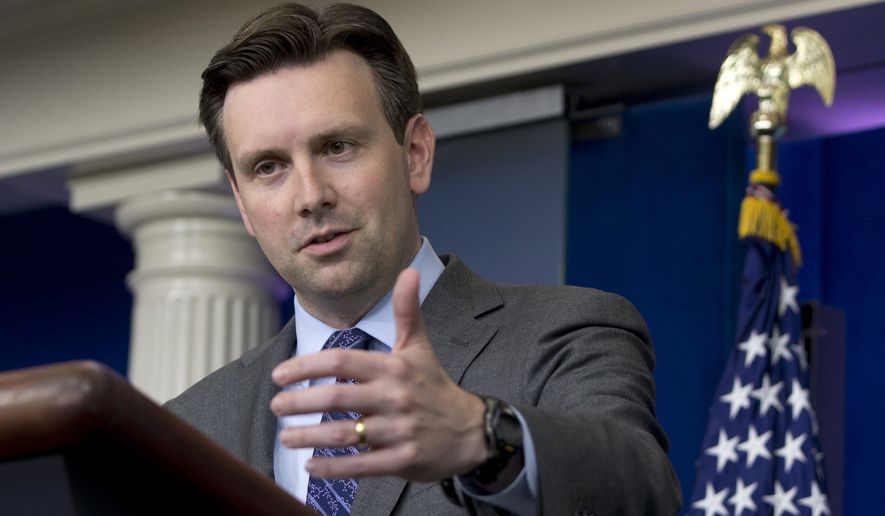 &quot;ISIL did succeed in eventually overrunning Ramadi, and that&#39;s an indication that would be a setback,&quot; White House press secretary Josh Earnest said Tuesday. &quot;Are we going to light our hair on fire every time that there is a setback in the campaign against ISIL? That doesn&#39;t mean that the strategy needs to be discarded. It also may mean re-evaluating in some areas where the strategy isn&#39;t working as intended and needs to be upgraded. We&#39;ve seen there are no quick fixes.&quot; (Associated Press)