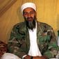 ****COPYRIGHT CLAIM****FILE - This is an undated file photo of al Qaeda leader Osama bin Laden, in Afghanistan. Say you&#39;re sorry. That&#39;s what the Pakistani government says it wants from the United States in order to jump-start a number of initiatives between the two countries that would help the hunt for al Qaeda in Pakistan and smooth the end of the war in Afghanistan. Pakistan wants the U.S. to apologize for a border incident in November 2011 in which the U.S. killed 24 Pakistani troops in an airstrike. The Pakistanis have put the apology at the top of a long list of demands to address what they see as insults to national pride and sovereignty _ from the Navy SEAL raid onto Pakistani territory last year that killed Osama bin Laden to the steady U.S. drone strikes on Pakistani territory. (AP Photo, File)