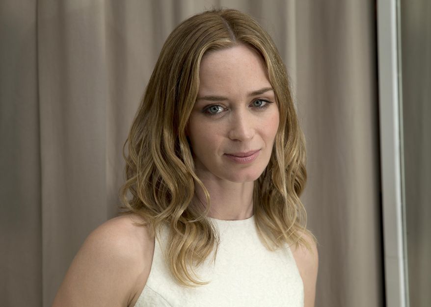 Actress Emily Blunt poses for a portrait at the 68th international film festival, Cannes, southern France, Wednesday, May 20, 2015. (Photo by Joel Ryan/Invision/AP)