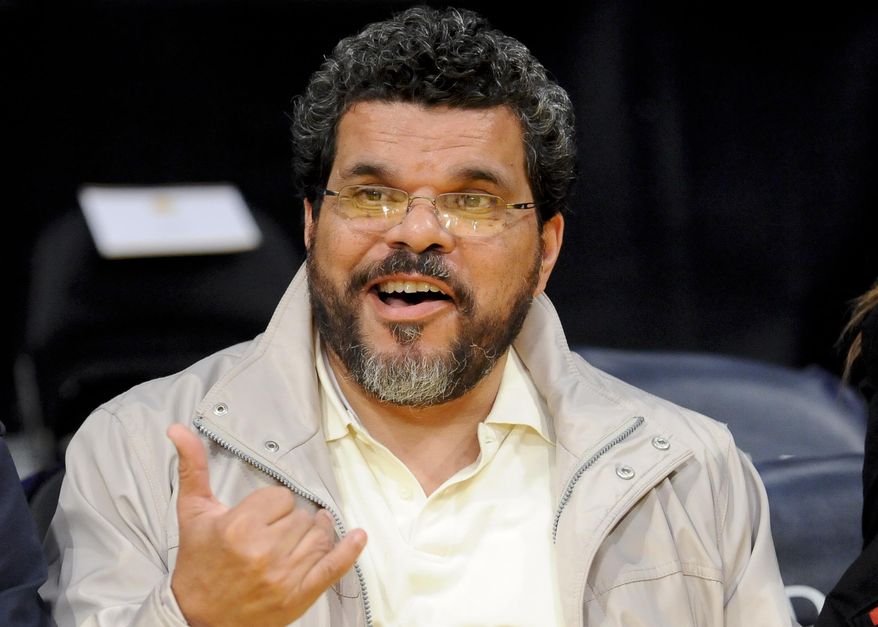 FILE - In this April 6, 2012 file photo, actor Luis Guzman attends an NBA basketball game between the Houston Rockets and the Los Angeles Lakers in Los Angeles. Guzman, who lives in Sutton, Vt., alleged in court documents that Joda Hodge was stalking him. Guzman was granted a temporary a temporary restraining order in April. In a court settlement Thursday, May 21, 2015, the 39-year-old Hodge agreed to not have contact with Guzman. (AP Photo/Gus Ruelas)