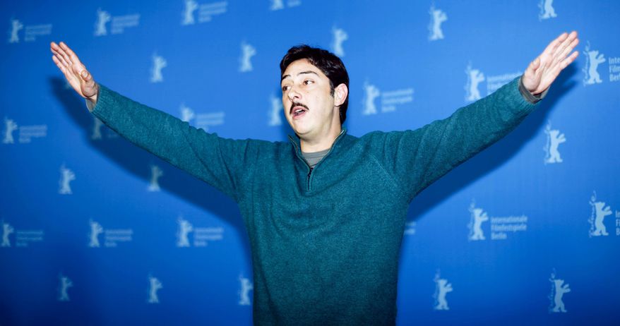 FILE- In this Feb. 14, 2012 file photo, director Miguel Gomes poses for the photo call of the film Tabu at the 62 edition of the Berlinale, International Film Festival in Berlin. ‘Arabian Nights’ pooch wins Cannes’ Palme Dog for best canine performer at the 68th international Cannes international film festival.(AP Photo/Markus Schreiber, File)