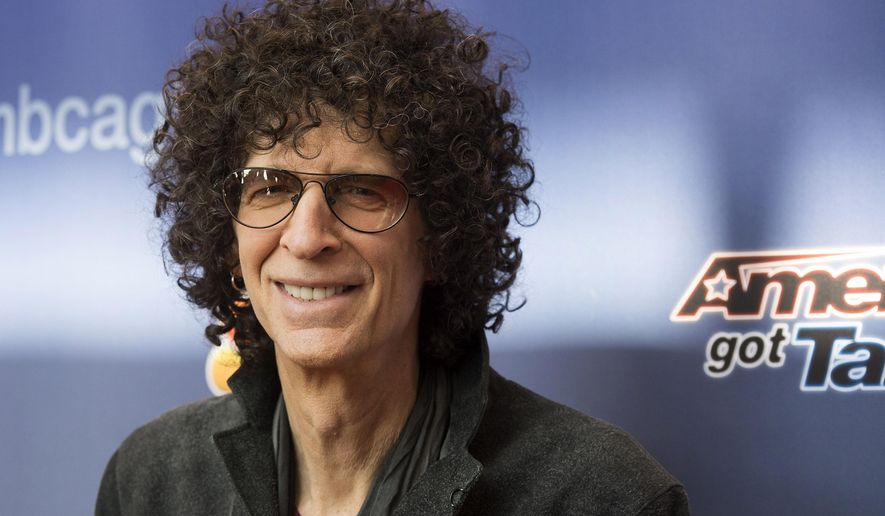 Howard Stern, a judge on NBC's "America's Got Talent," arrives at the Season 10 red-carpet kickoff at the New Jersey Performing Arts Center in Newark, N.J., on March 2, 2015. The 10th season premieres May 26 at 8 p.m. ET. (Charles Sykes/Invision/Associated Press) **FILE**