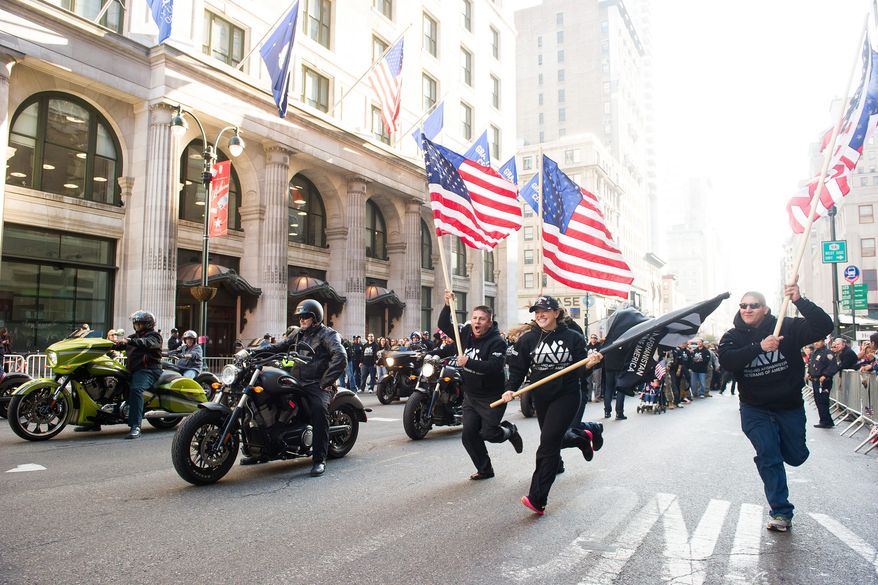 The Iraq and Afghanistan Veterans of America has started its own parades. Last year, more than 700 IAVA members and their families marched in the Veterans Day Parade in New York. More events are planned to showcase the younger group of veterans. (Associated Press)