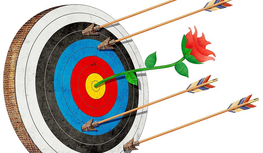 Positive Messages Hit the Mark Illustration by Greg Groesch/The Washington Times