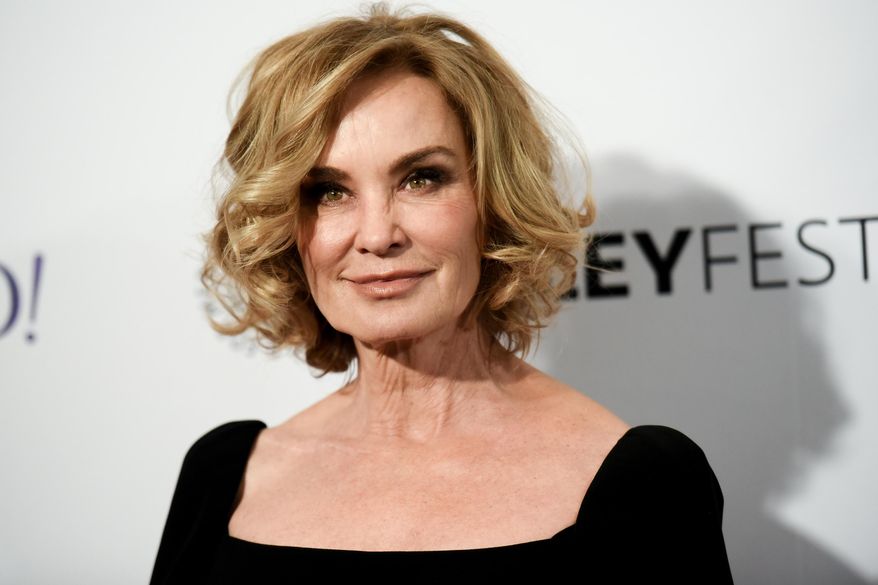 FILE - In a Sunday, March 15, 2015 file photo, Jessica Lange arrives at the 32nd Annual Paleyfest : "American Horror Story: Freak Show" held at The Dolby Theatre, in Los Angeles. The Roundabout Theatre Company said Tuesday, May 26, 2015 that Lange will return to Broadway next spring in a production of “Long Day's Journey Into Night,” playing the same role she did 15 years ago in London. (Photo by Richard Shotwell/Invision/AP, File)