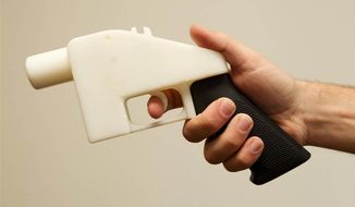 Defense Distributed developed the first functioning 3-D printable pistol, called the Liberator. The U.S. State Department eventually demanded the blueprints for the weapon be pulled down from the Internet.