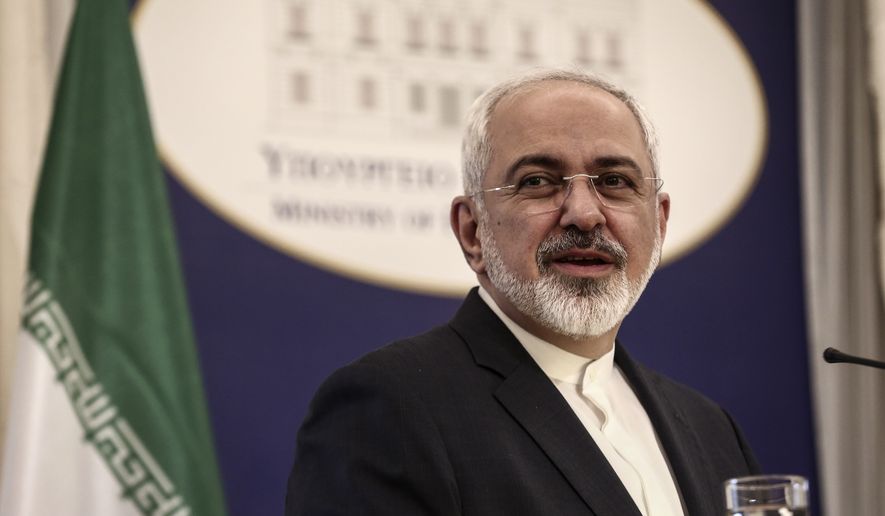 Iranian Foreign Minister Mohammad Javad Zarif addresses journalists during a news briefing in Athens, Greece, on Thursday, May 28, 2015. Iran&#39;s foreign minister is holding out hope that a &quot;sustainable, mutually respectful&quot; deal can be struck with world powers in talks over his country&#39;s nuclear program before the current deadline of June 30. (AP Photo/Yorgos Karahalis)