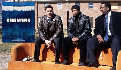 Dominic West, Lawrence Gilliard, Jr. and Wendell Pierce star in The Wire: The Complete Series, now on Blu-ray from HBO Home Entertainment.