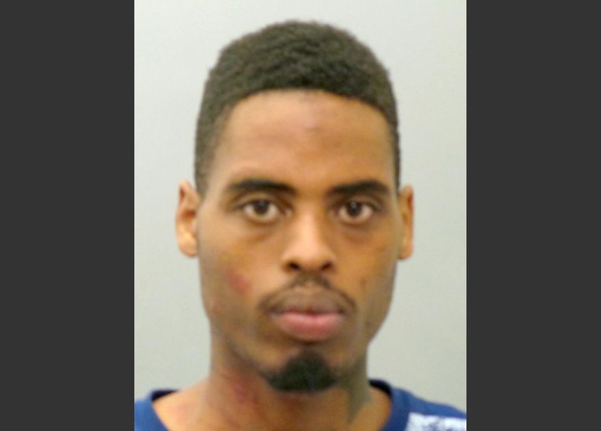 FILE - This undated file photo provided by the St. Louis County Police Department shows Jeffrey Williams. Williams, accused of shooting two police officers during a protest in Ferguson, is scheduled to be arraigned Wednesday, June 3, 2015, on charges of felony assault, armed criminal action and a weapons offense. (St. Louis County Police Department via AP, File)